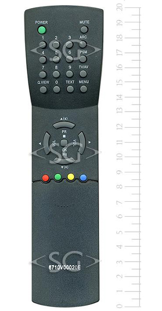 ����� �������������� ���������� ��� LG 6710V00020E  � ������� txt  tv/vcr (6710V00020C, 20D,  20G, 20M,  20N,  20T, 20Y, 20F)